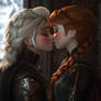 Commander Elsa of New Arendelle, 31, and Anna