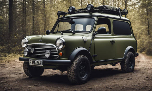 Mini Cooper Military 4x4 Van 