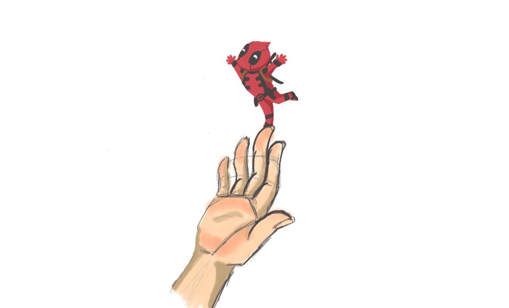 Deadpool Gives a Hand