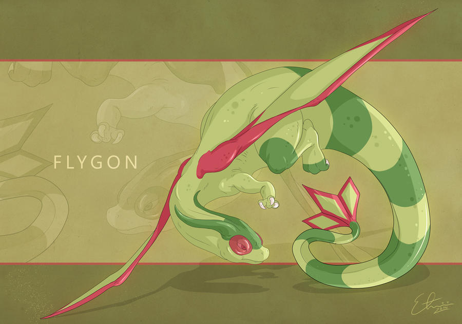 Flygon Poses Flygon by etrii on DeviantArt