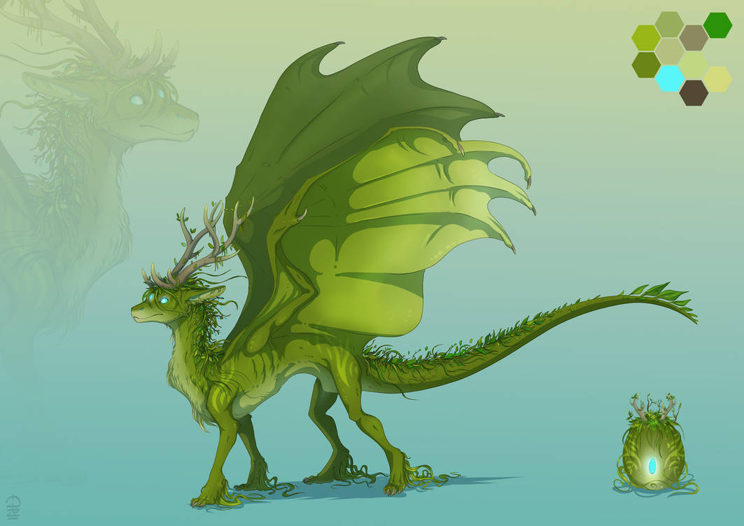Spring Dragon by etrii on DeviantArt
