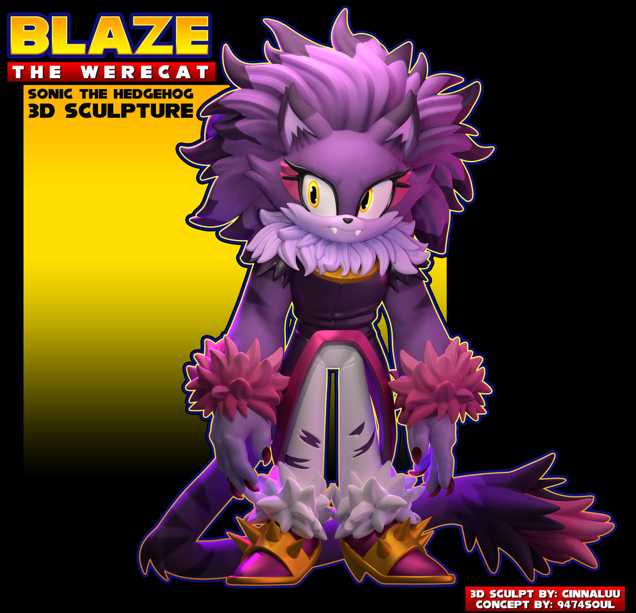 Blaze The Werecat Render By Cinnaluu On DeviantArt blaze-the-werecat-render-by-cinnaluu-on-deviantart
