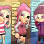 The many attires of Pinkie +dupe