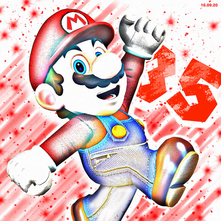 Super Mario Digital Illustration by LKGamingART on DeviantArt