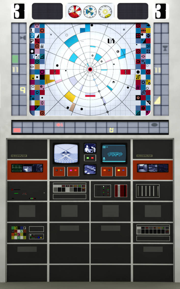 Space: 1999 - Main Mission X5 Computer Terminal by Tenement01 on DeviantArt