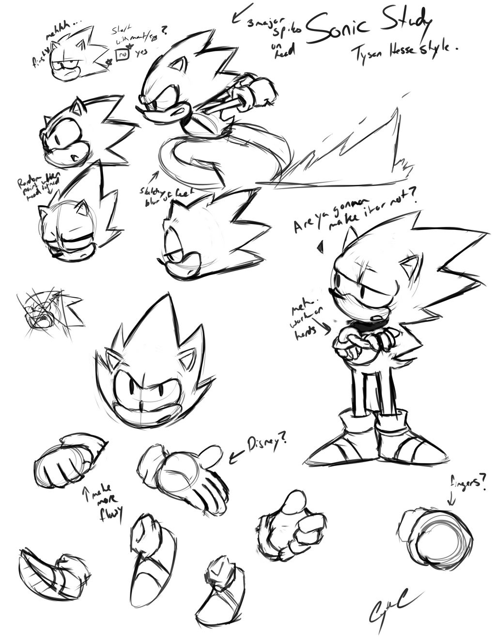 Tyson Hesse's Sonic Study!