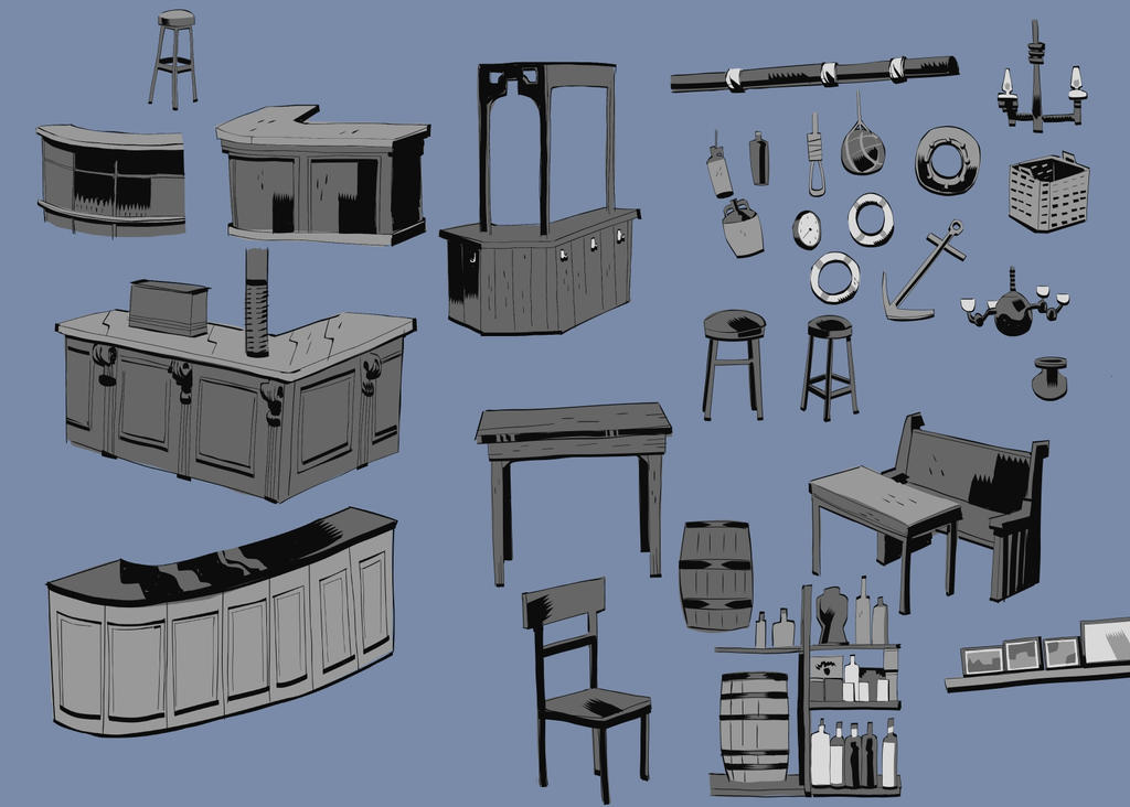 Comic Book Concept Art 2 by SkellingtonLoc on DeviantArt