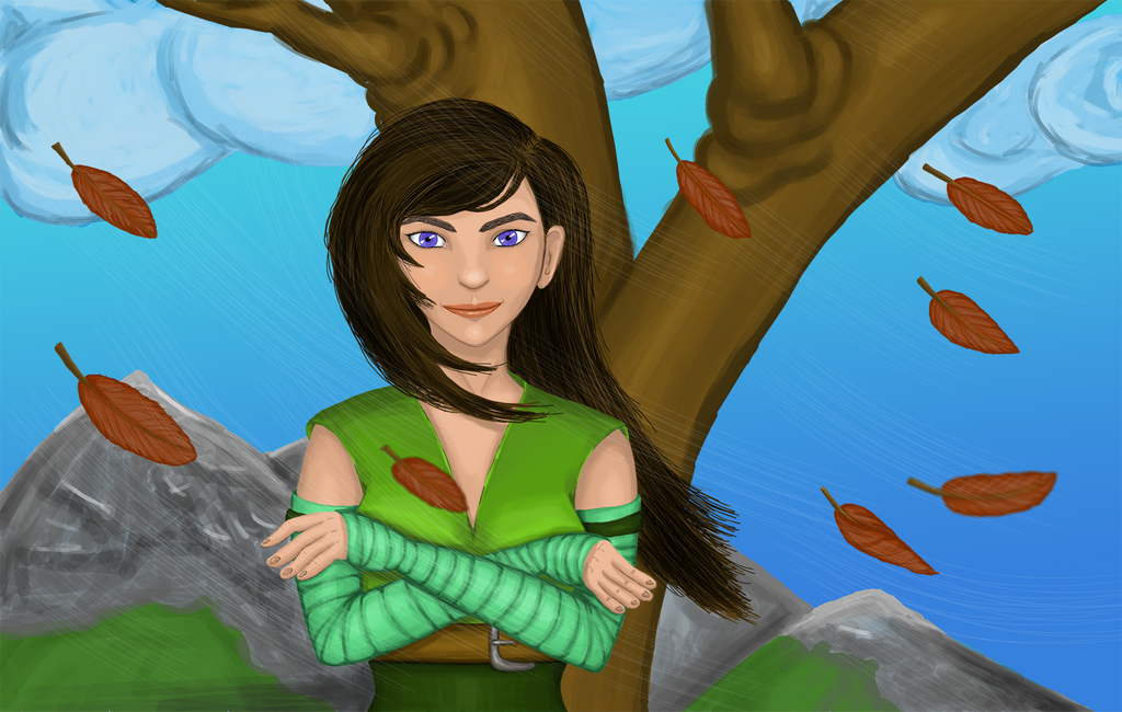 Weather Wind Spring Deviantart Windy weather by Wayna on DeviantArt