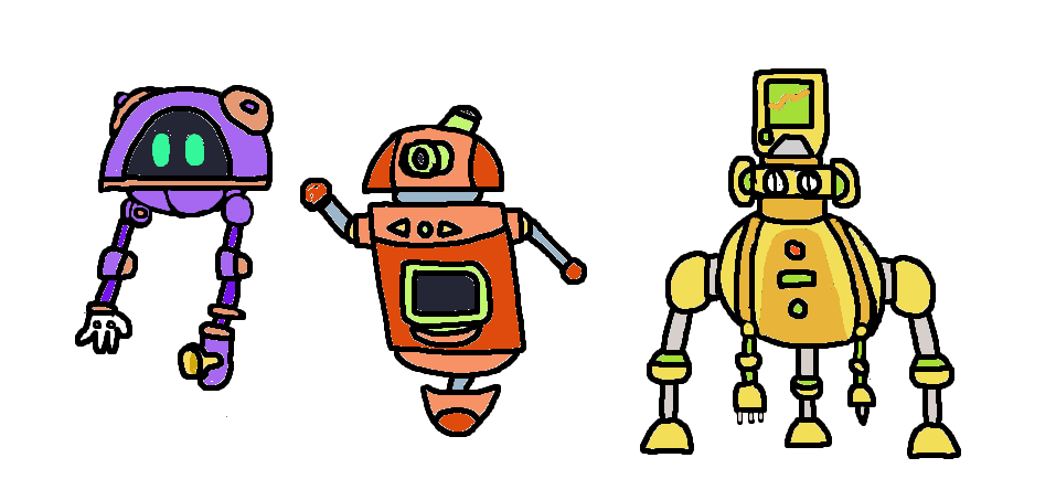 Redesigns by ScratchboyDeviant on DeviantArt