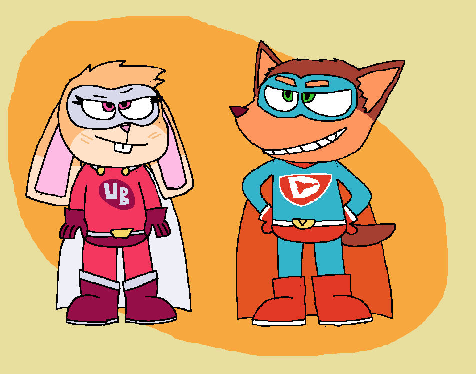Scratchboydeviant Lineup A Different Dynamic Duo by ScratchboyDeviant on DeviantArt