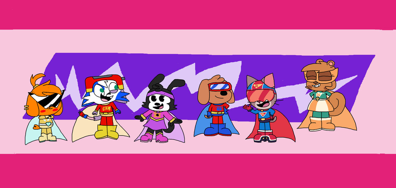 Scratchboydeviant Lineup Meeting of the Super-Kids! by ScratchboyDeviant on DeviantArt
