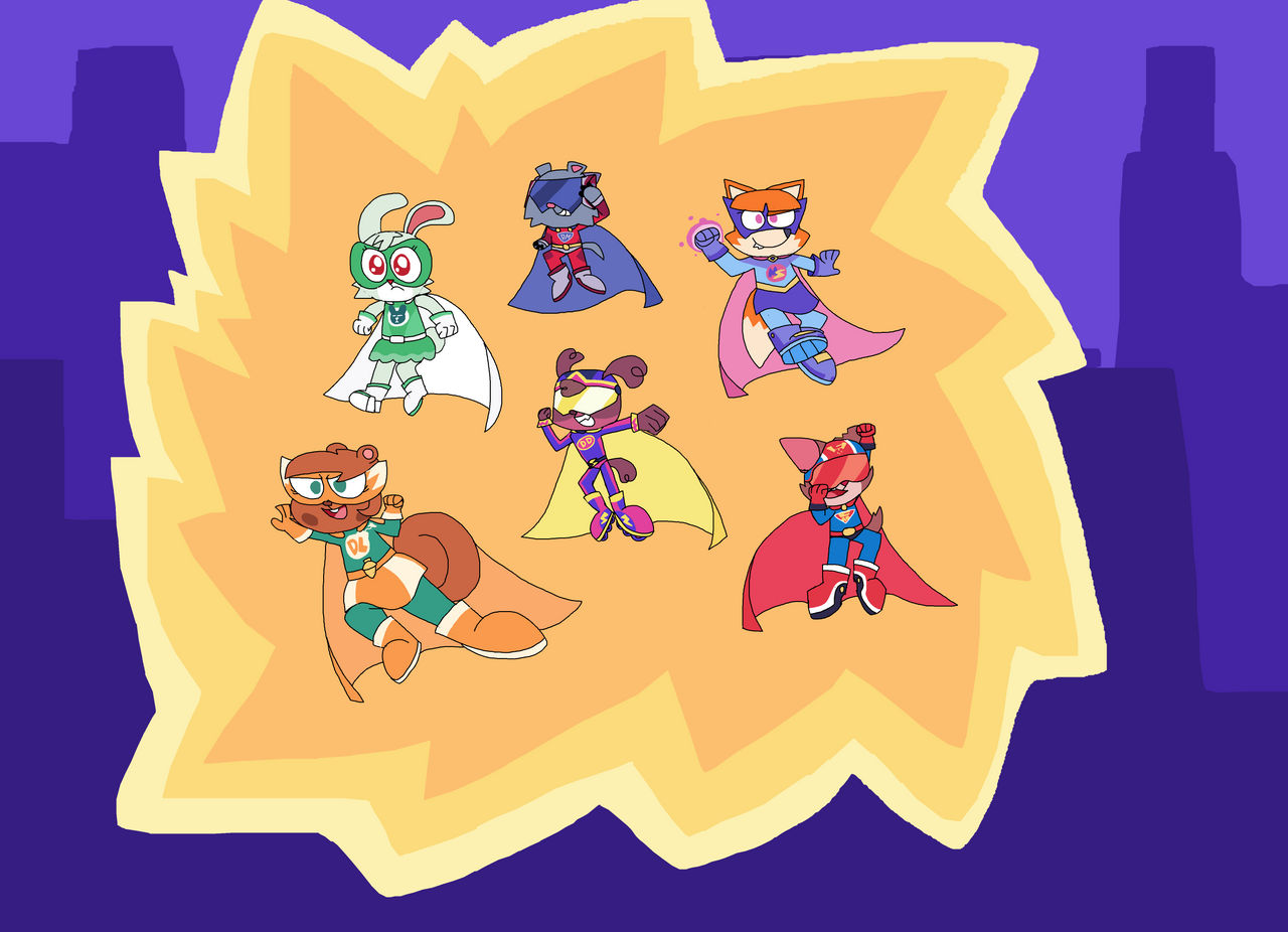 Scratchboydeviant Lineup The Squad! by ScratchboyDeviant on DeviantArt