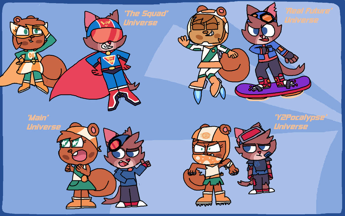 Scratchboydeviant Lineup Murphy and Mitzi: Into the New Lenni-verse by ScratchboyDeviant on ...