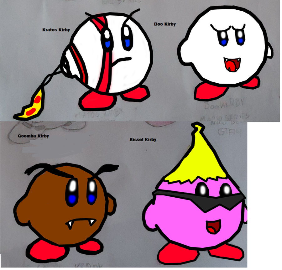 Kirby Forms By W2611 On DeviantArt
