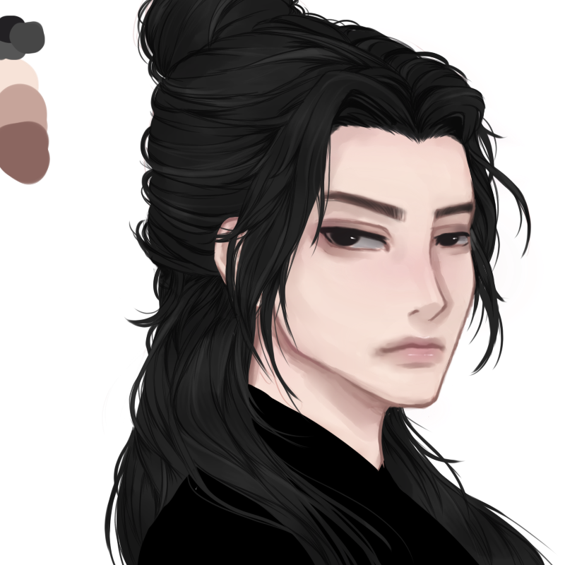 Man bun by Awkquido on DeviantArt