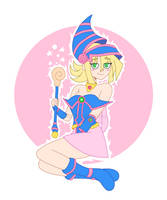 Dark Magician Girl ~ Cartoon Style by SKTachi