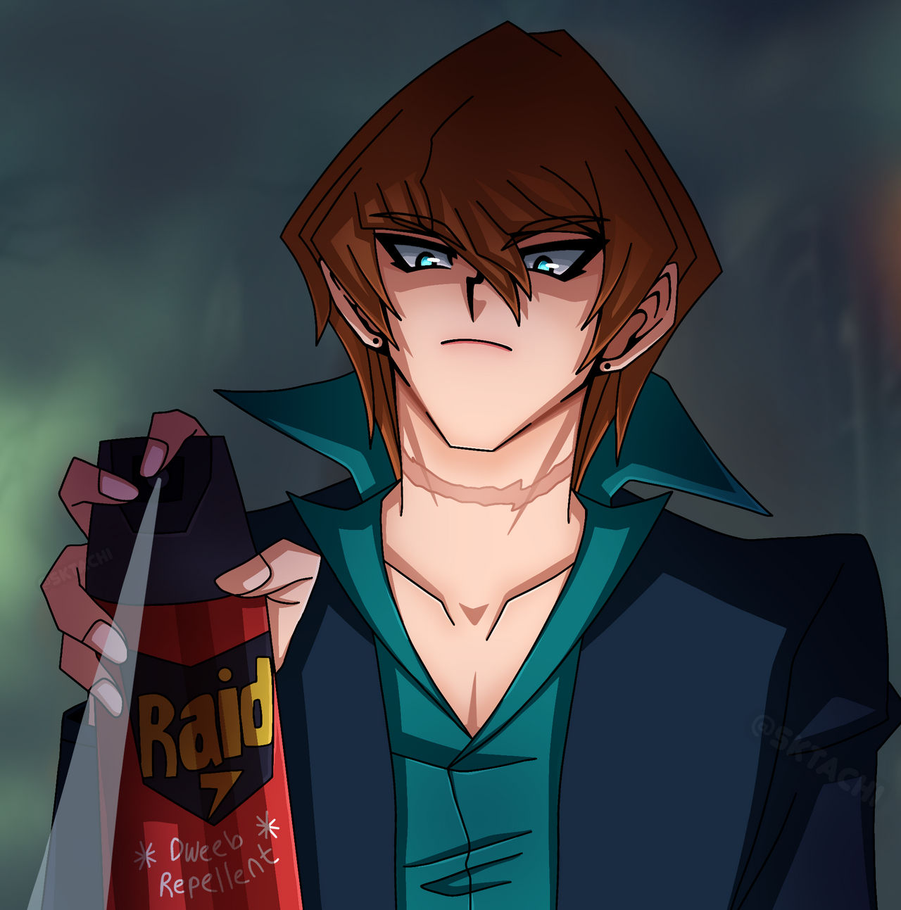RAID DWEEB REPELLENT (raid meme) by SKTachi on DeviantArt