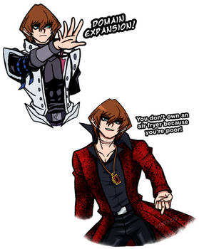 Seto Kaiba doodles - Study Set 3