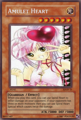 Amulet Heart yugioh card