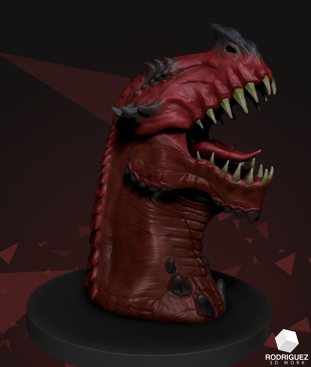 Fire Dragon - Rework by Rodriguez3DWork on DeviantArt