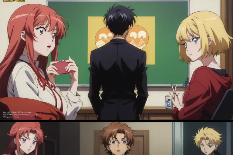 Fake screenshot of 2000s anime OVA by Emilylily1423 on DeviantArt