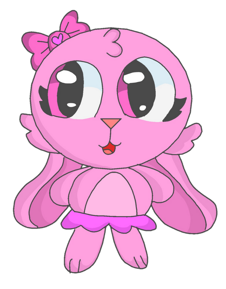 Pink rabbit by Emilylily1423 on DeviantArt