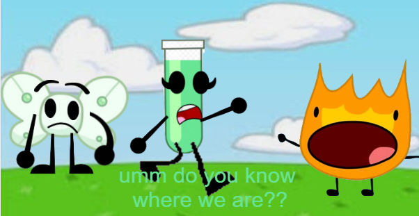 Testube and Bot in..BFDI?! by midarisimp on DeviantArt