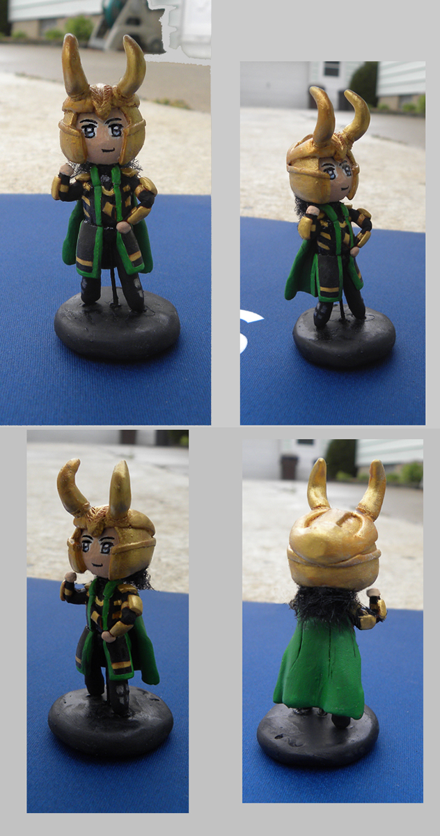 Loki Clay Figure