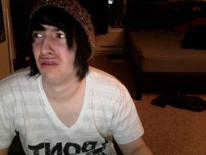 Destery's funny face