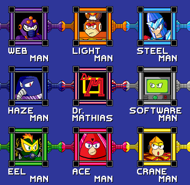 MegaMan the FA newStage select