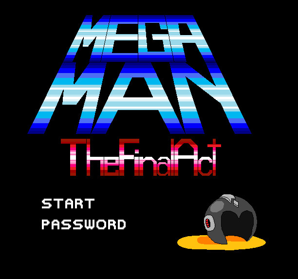 MegaMan the FA newScreen Title