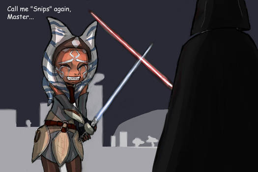 pics Ahsoka Vs Darth Vader Fan Art laniskywalker student writer