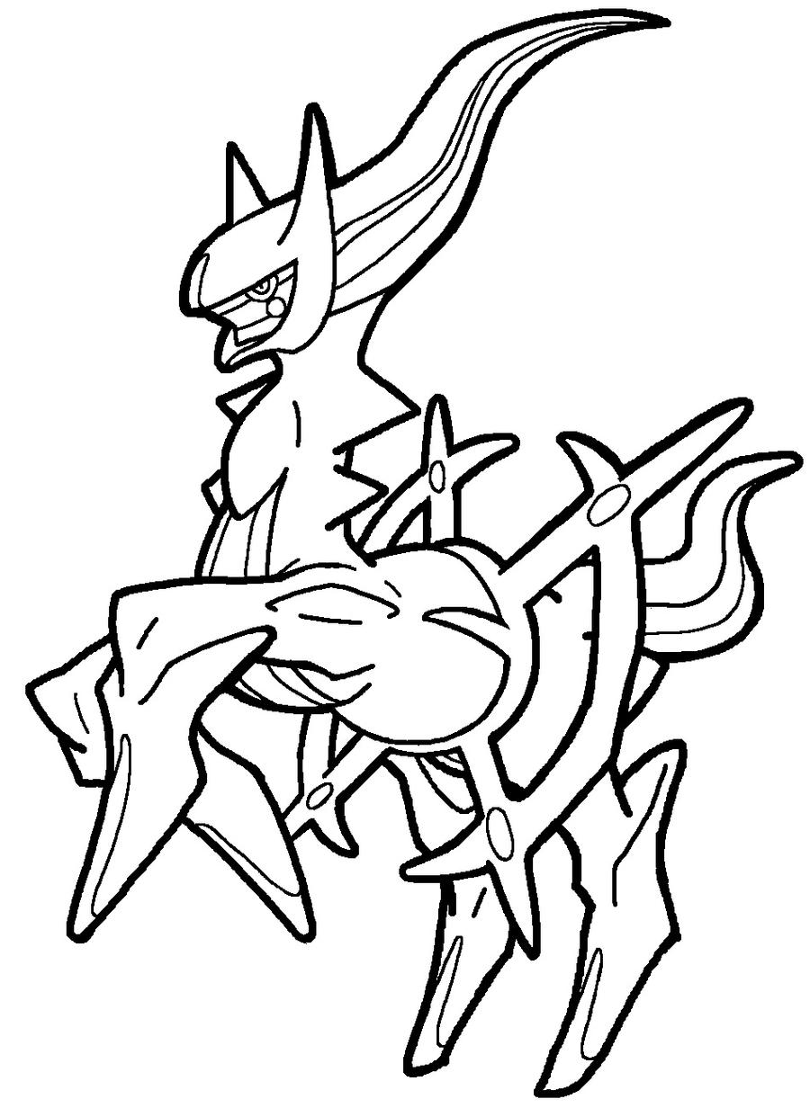 Arceus lineart by Yumezaka on DeviantArt