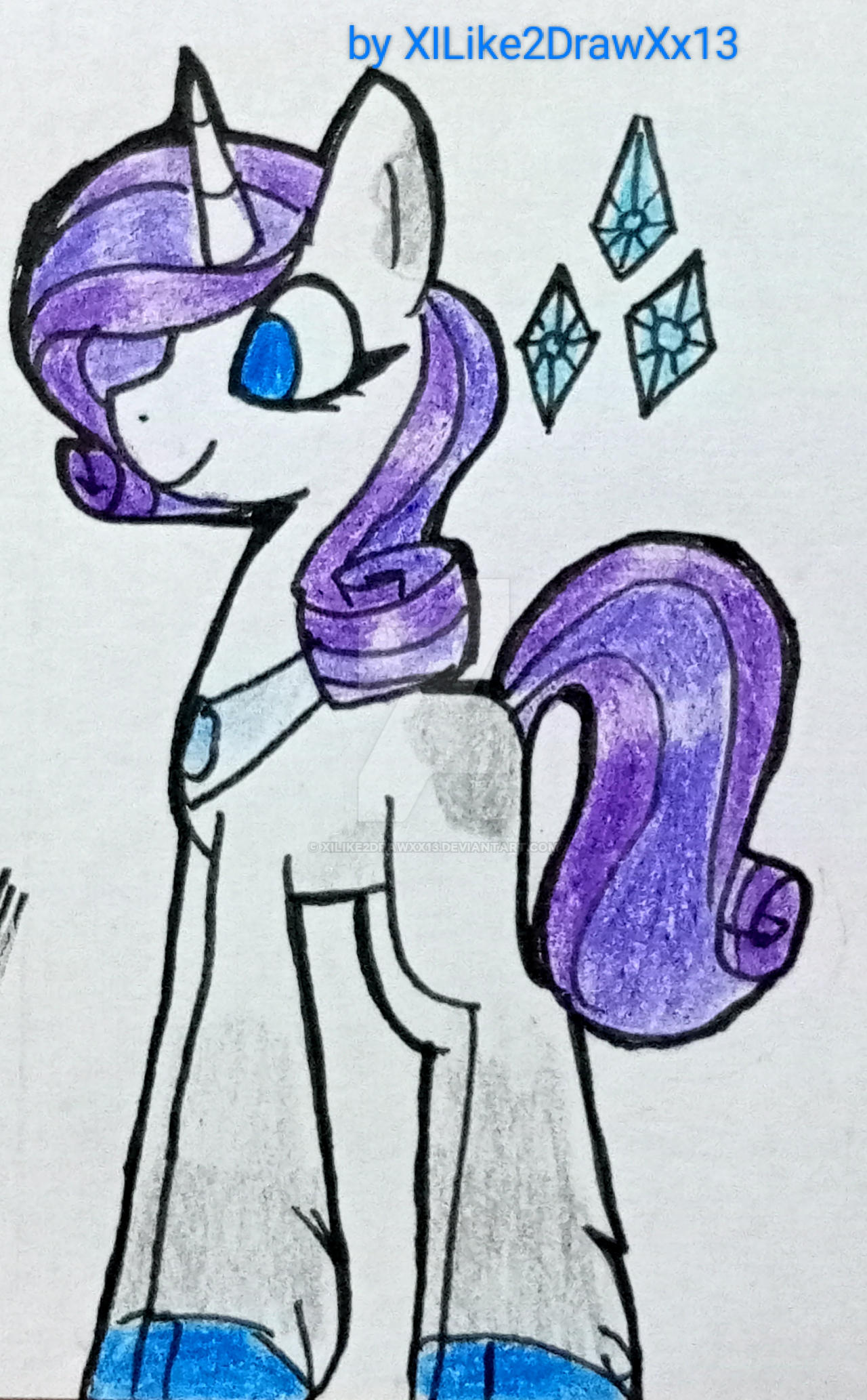 Deviantart Future Rarity Rarity redesign by XILike2DrawXx13 on DeviantArt