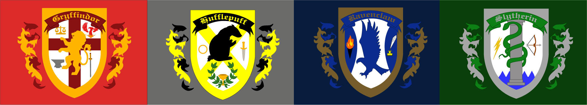 Hogwarts Badges by Silvre on DeviantArt