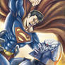 Superman vs Darkseid