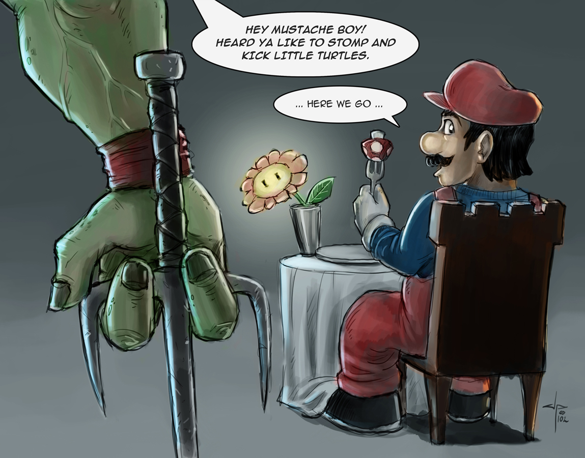 Mario Learns the Meaning of Karma