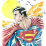 Superman - watercolor set