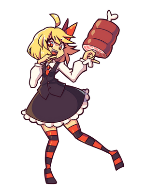 rumia and her big meat