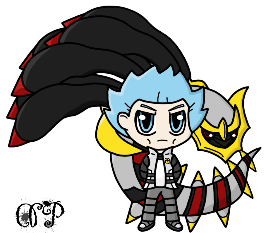 Cyrus and Giratina