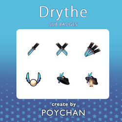 commission : Drythe Sub badges.
