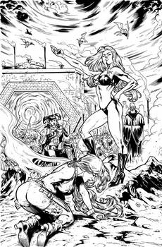 Lady Death 7 pages