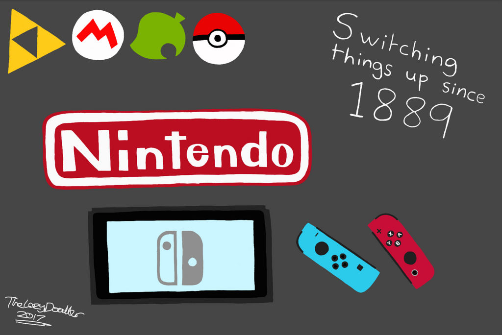 Nintendo Switch Fan Art by TheLazyDoodlerIsHere on DeviantArt