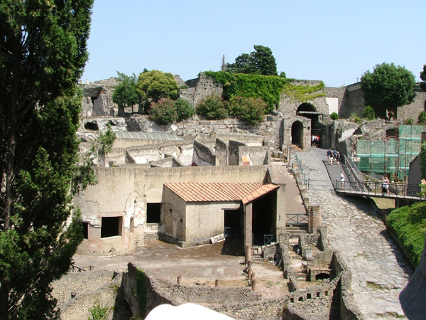 Harbour gate,Pompeii