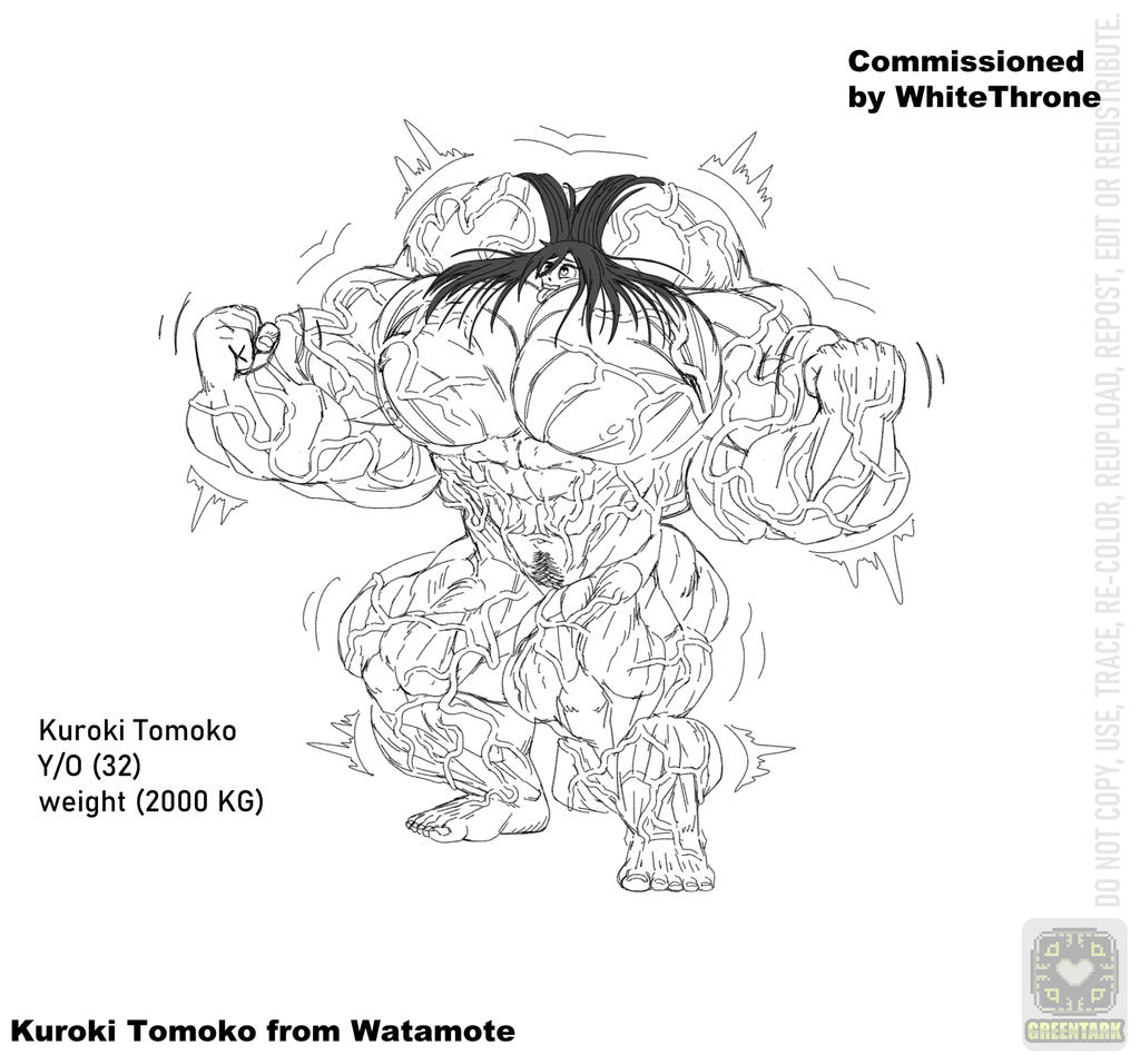 Muscular Tomoko Kuroki #2 by Greentark46 on DeviantArt