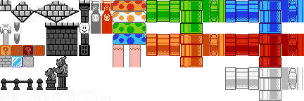 Super Mario Bros Castle Tileset by Mylesisbest2009 on DeviantArt