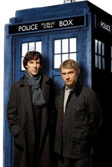 Sherlock + TARDIS