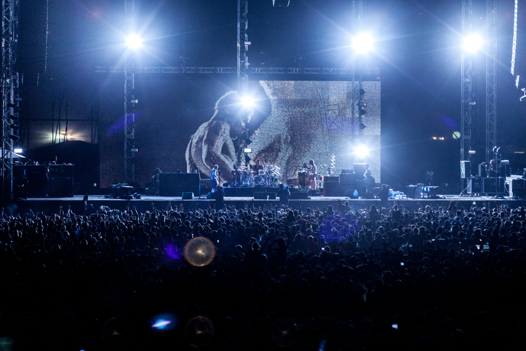 Red Hot Chili Peppers and The Crowd