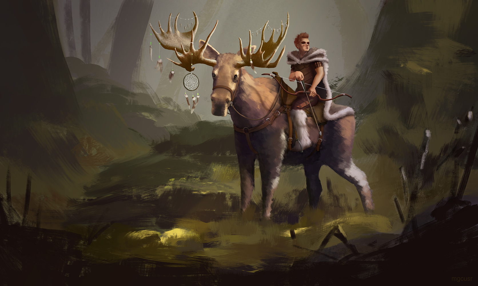 Moose Riding