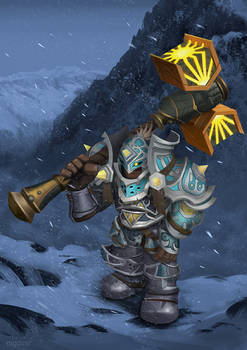 Dwarf Paladin WoW Character